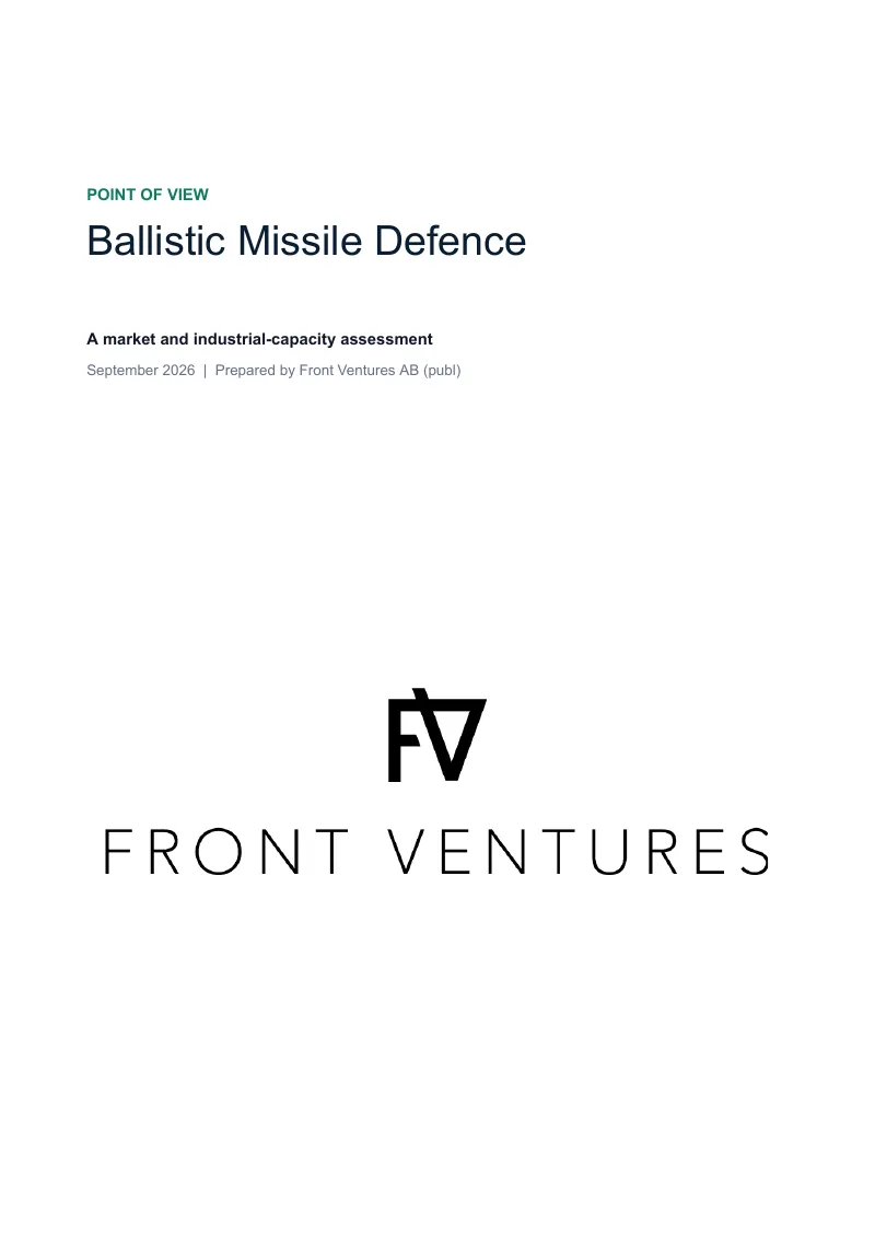 Ballistic Missile Defence — cover